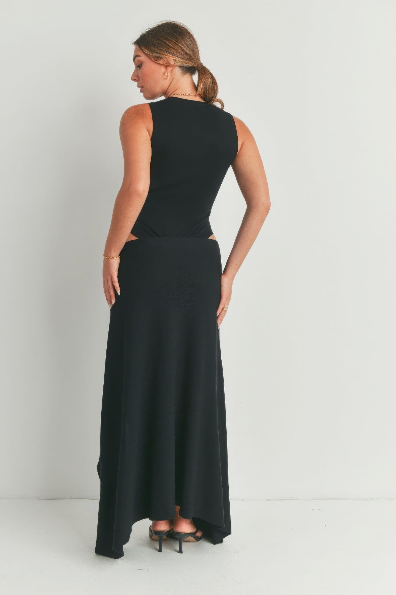 Maxi Dress With Slit - ThingsWeUseAndLove 