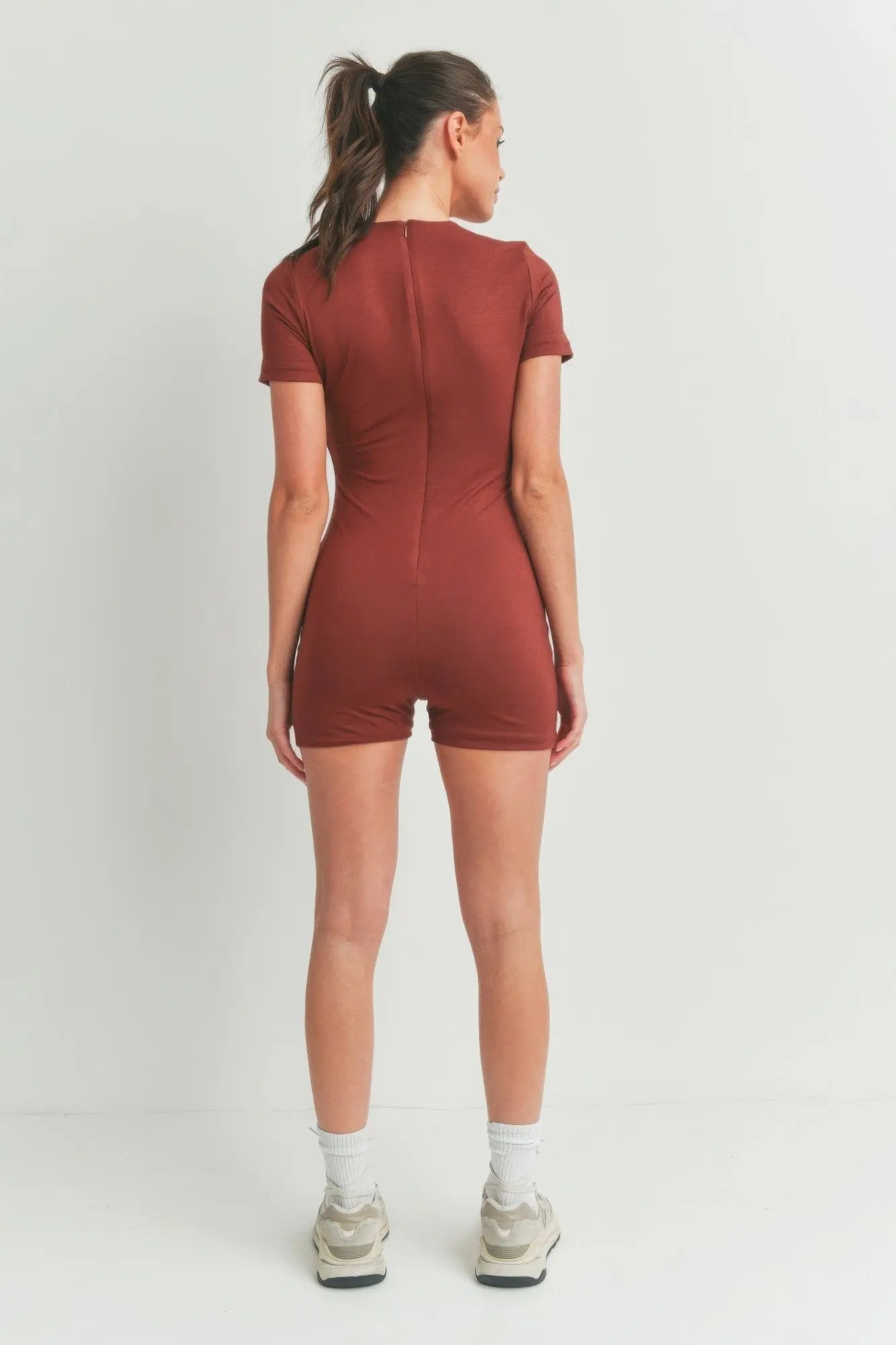 Solid Color Bodycon  Jumpsuit - ThingsWeUseAndLove 