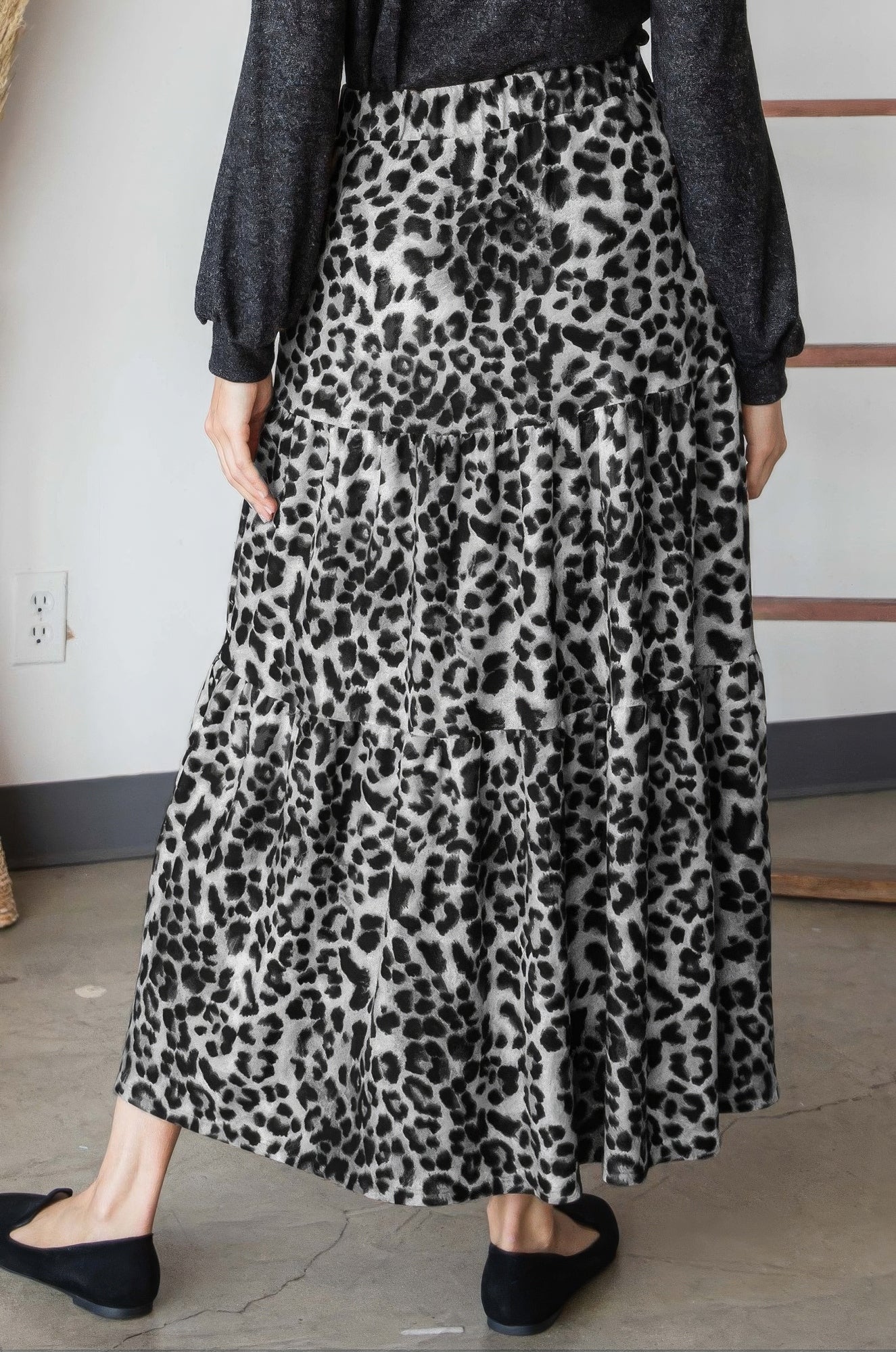 Leopard Maxi Skirt - ThingsWeUseAndLove 