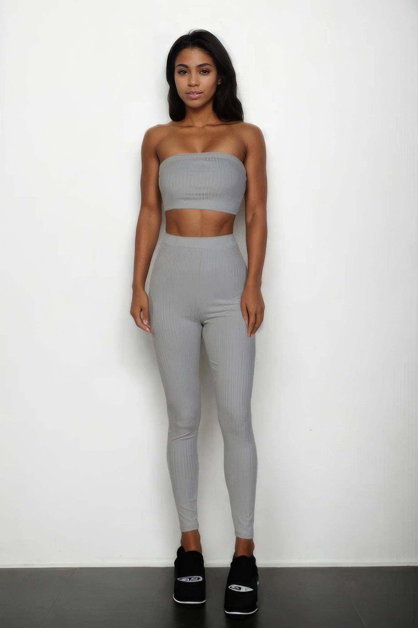 Ribbed Tube Top & Leggings Set - ThingsWeUseAndLove 