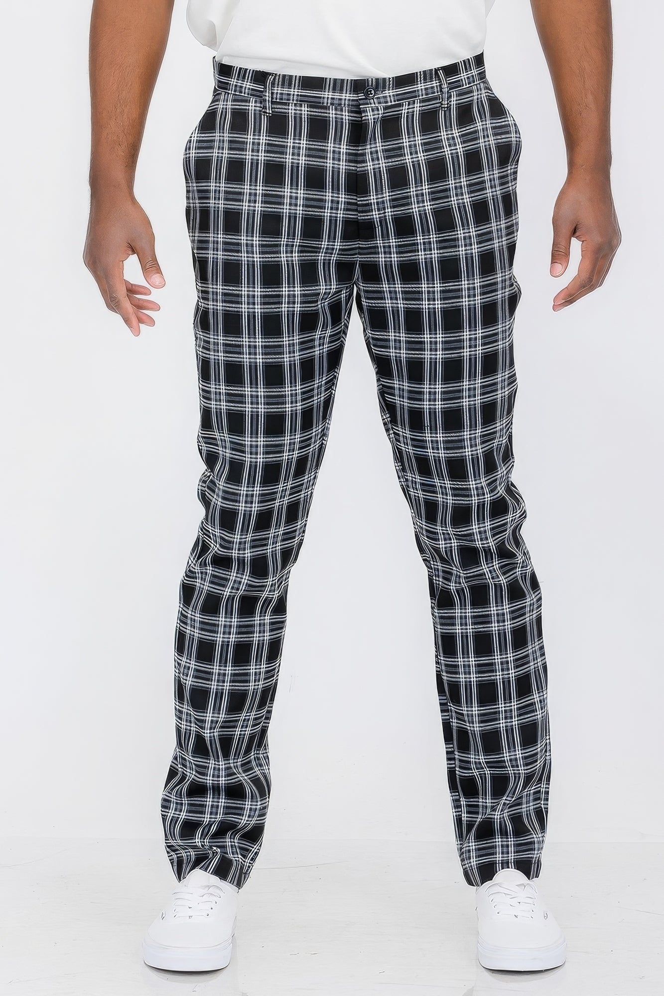 Plaid Trouser Pants - ThingsWeUseAndLove 