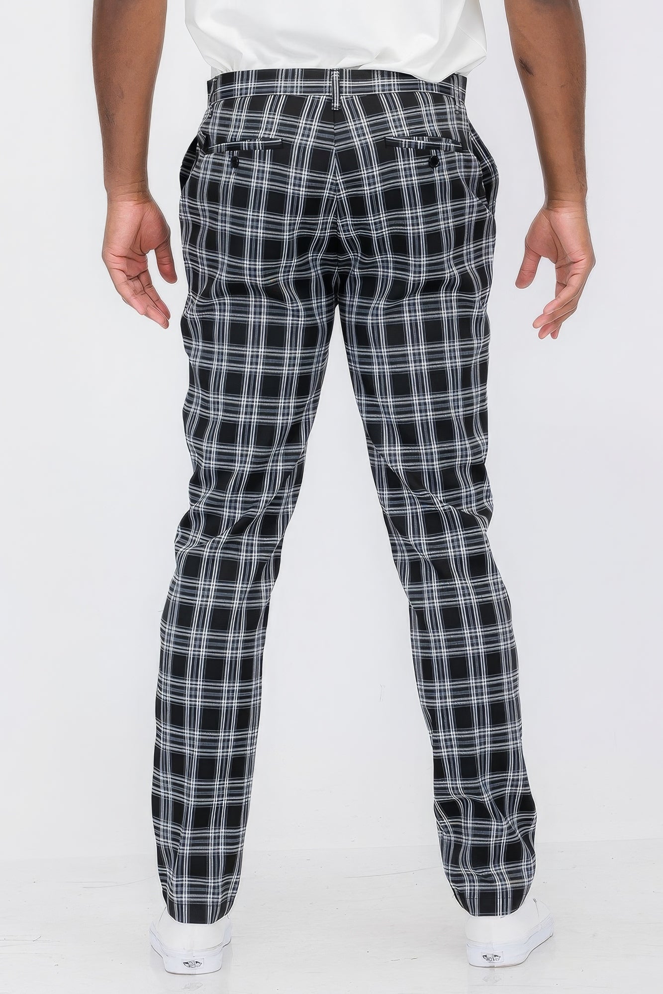 Plaid Trouser Pants - ThingsWeUseAndLove 