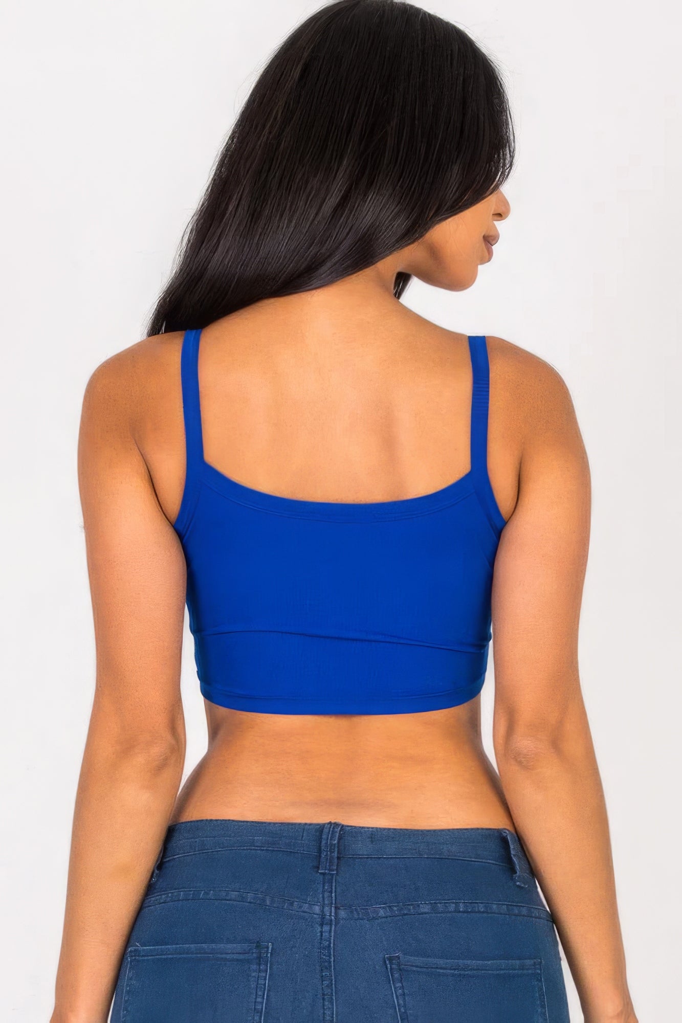 Ribbed Knit Cami Crop Top - ThingsWeUseAndLove 