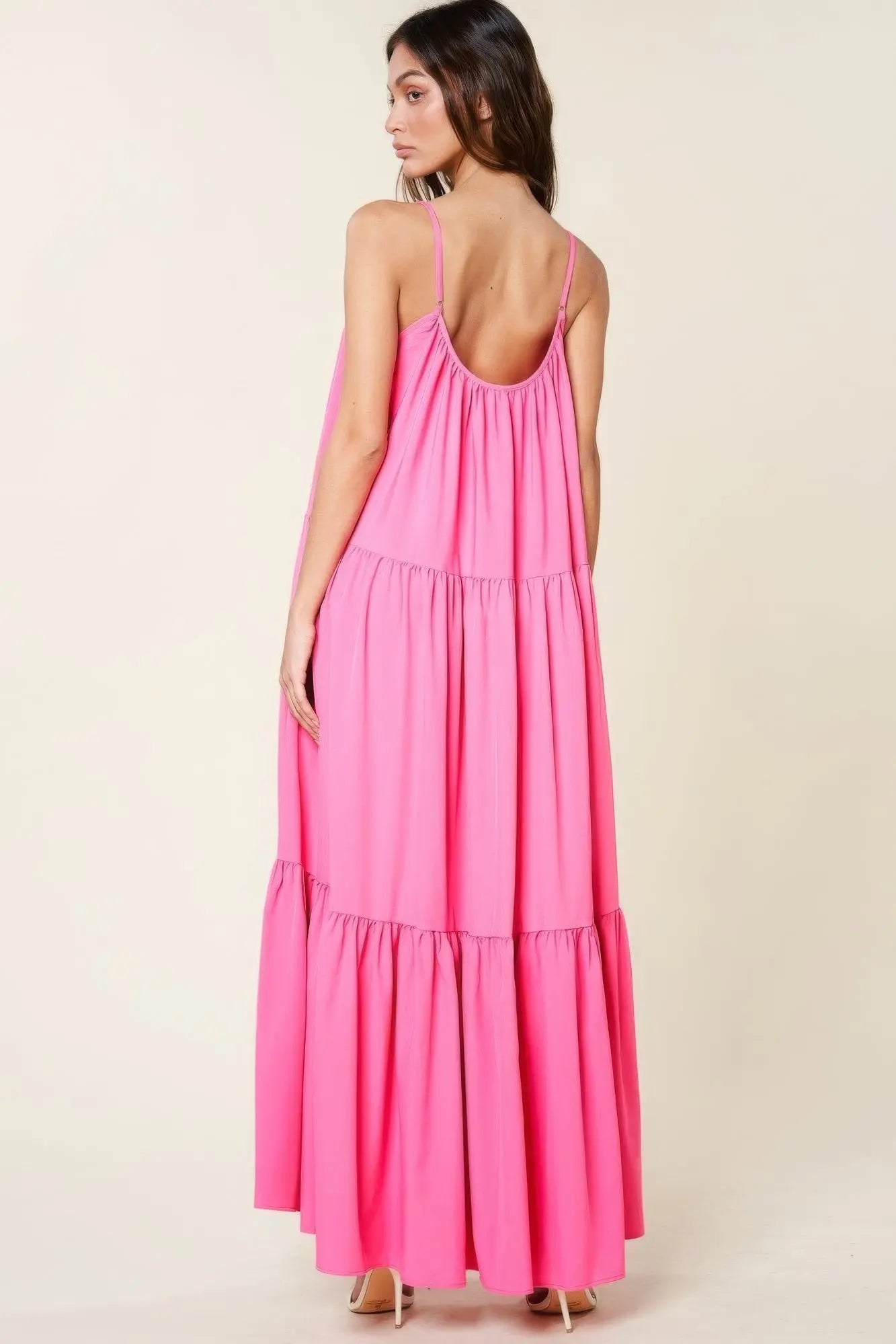 Maxi Sun Dress With Pockets - ThingsWeUseAndLove 