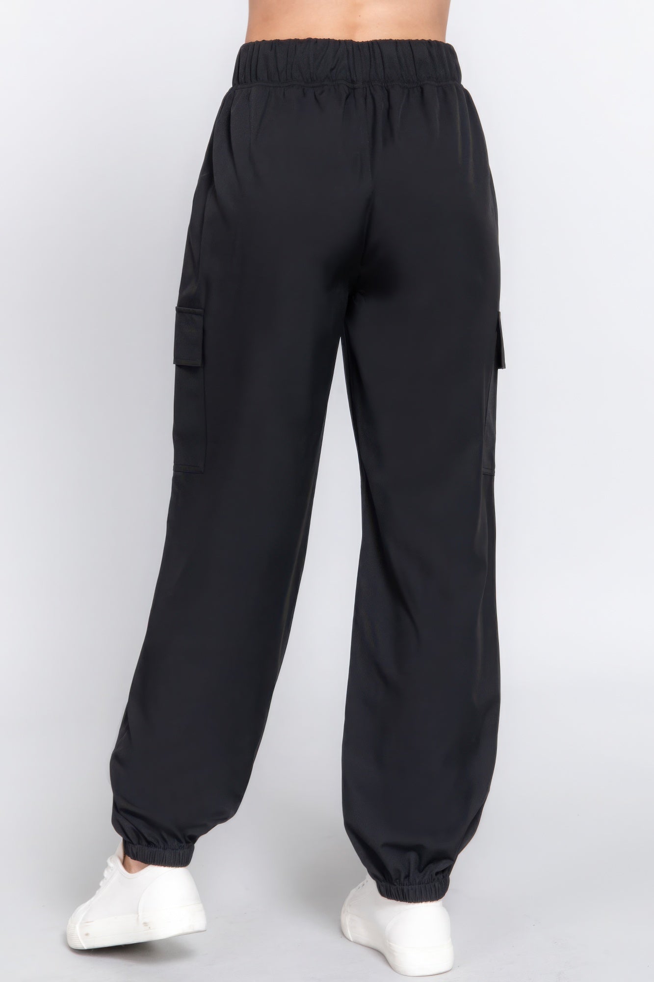 Light Weight Stretch Woven Cargo Jogger Pants - ThingsWeUseAndLove 