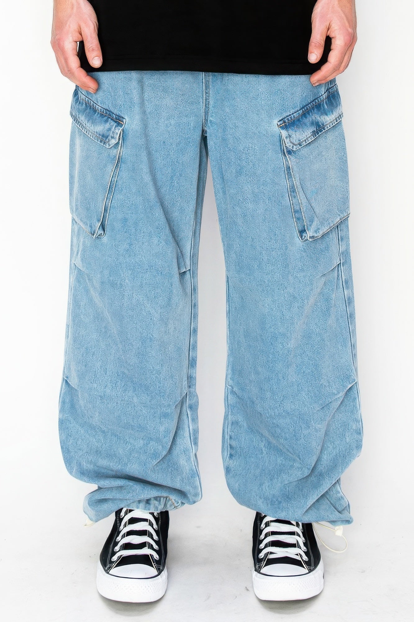 Parachute Baggy Cargo Jogger Pants - ThingsWeUseAndLove 