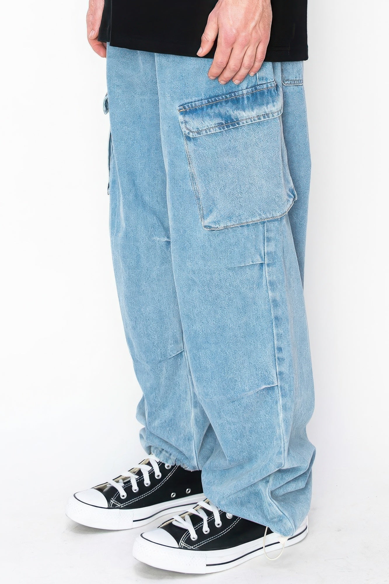 Parachute Baggy Cargo Jogger Pants - ThingsWeUseAndLove 