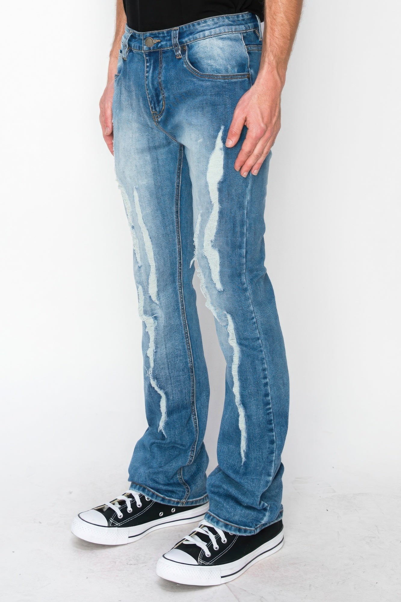 Bootcut Denim Jeans - ThingsWeUseAndLove 