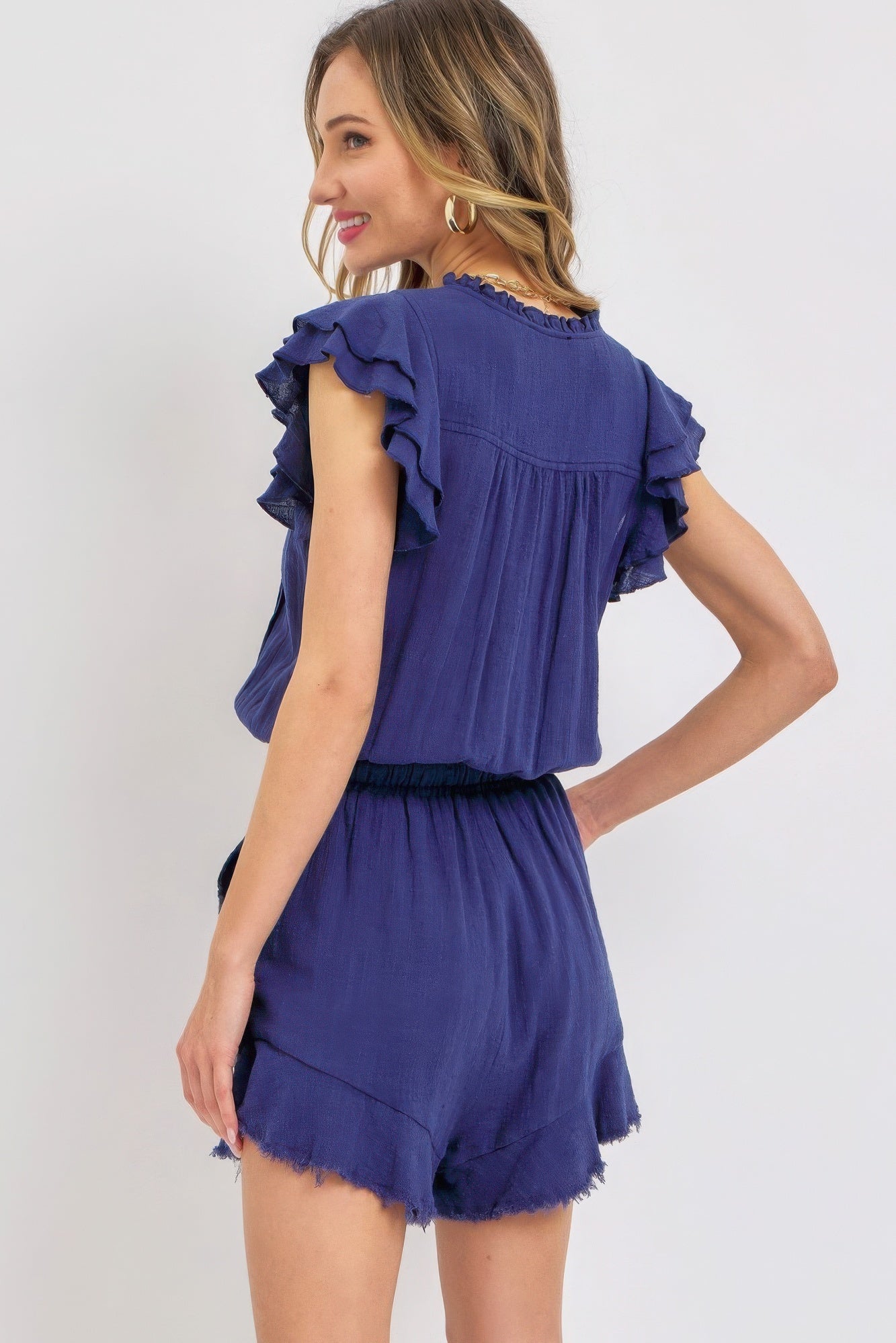 Ruffle Romper - ThingsWeUseAndLove 