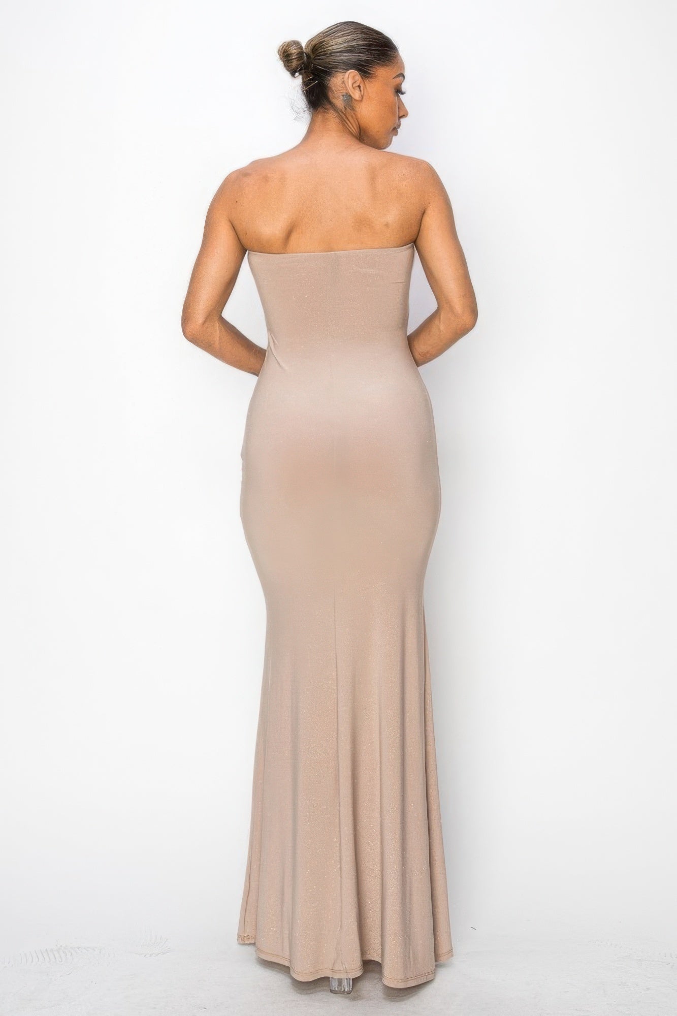 Glitter Ity Tube Maxi Dress - ThingsWeUseAndLove 