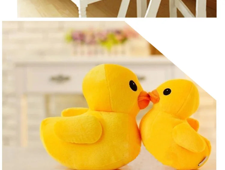 Yellow Duck Stuffed Plush Pillow Animal Dolls Super Soft Huggable Toy Gift for Children - ThingsWeUseAndLove 