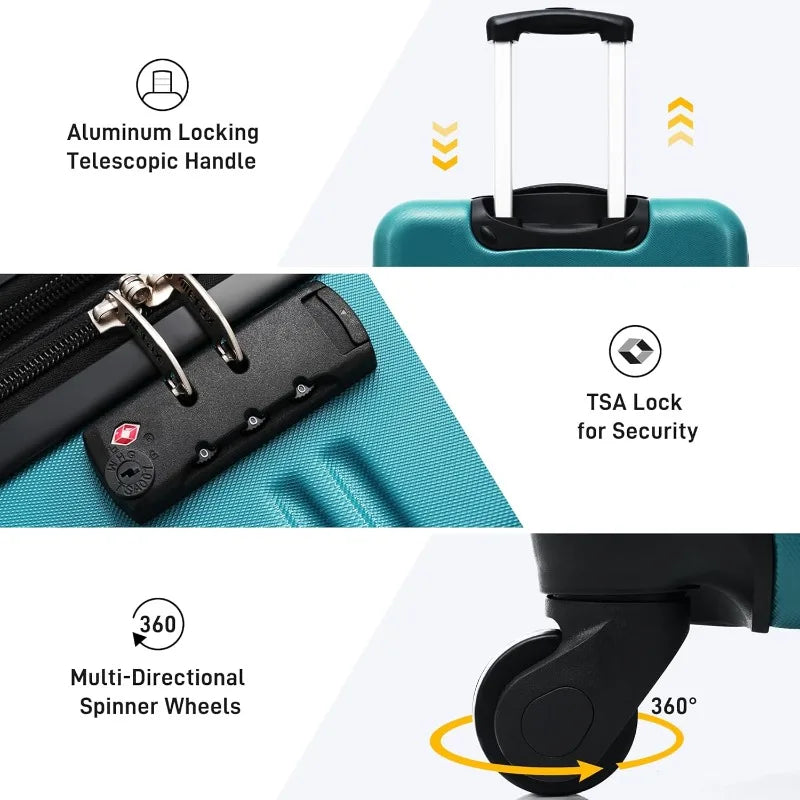 Premium ABS - Travel with Confidence Using Our Premium Carry-On Luggage - ThingsWeUseAndLove 