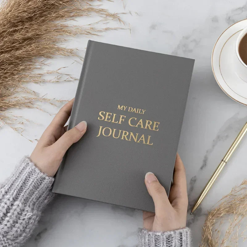 A5 Self-Care Journal Planner - Weekly, Monthly, Daily Business Agenda Notebook for To-Do Lists and Diary - ThingsWeUseAndLove 