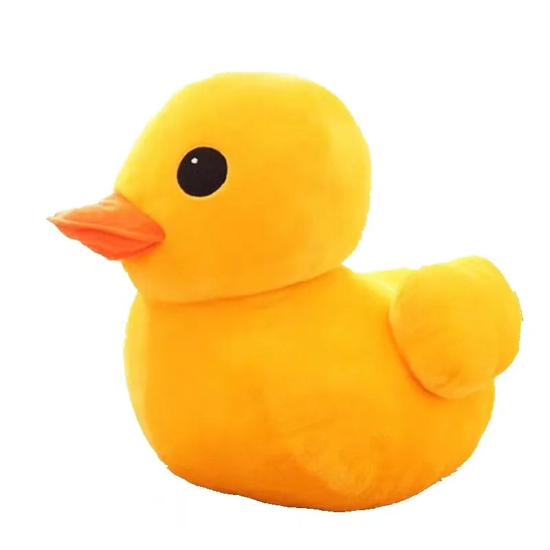 Yellow Duck Stuffed Plush Pillow Animal Dolls Super Soft Huggable Toy Gift for Children - ThingsWeUseAndLove 