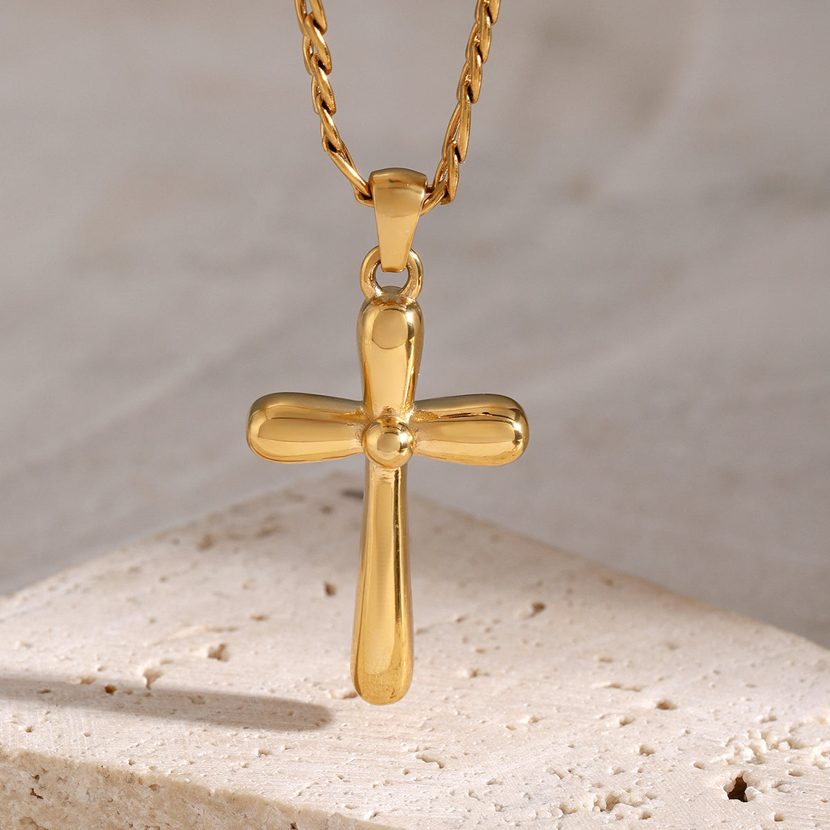 Cross Stainless Steel  Necklace - ThingsWeUseAndLove 