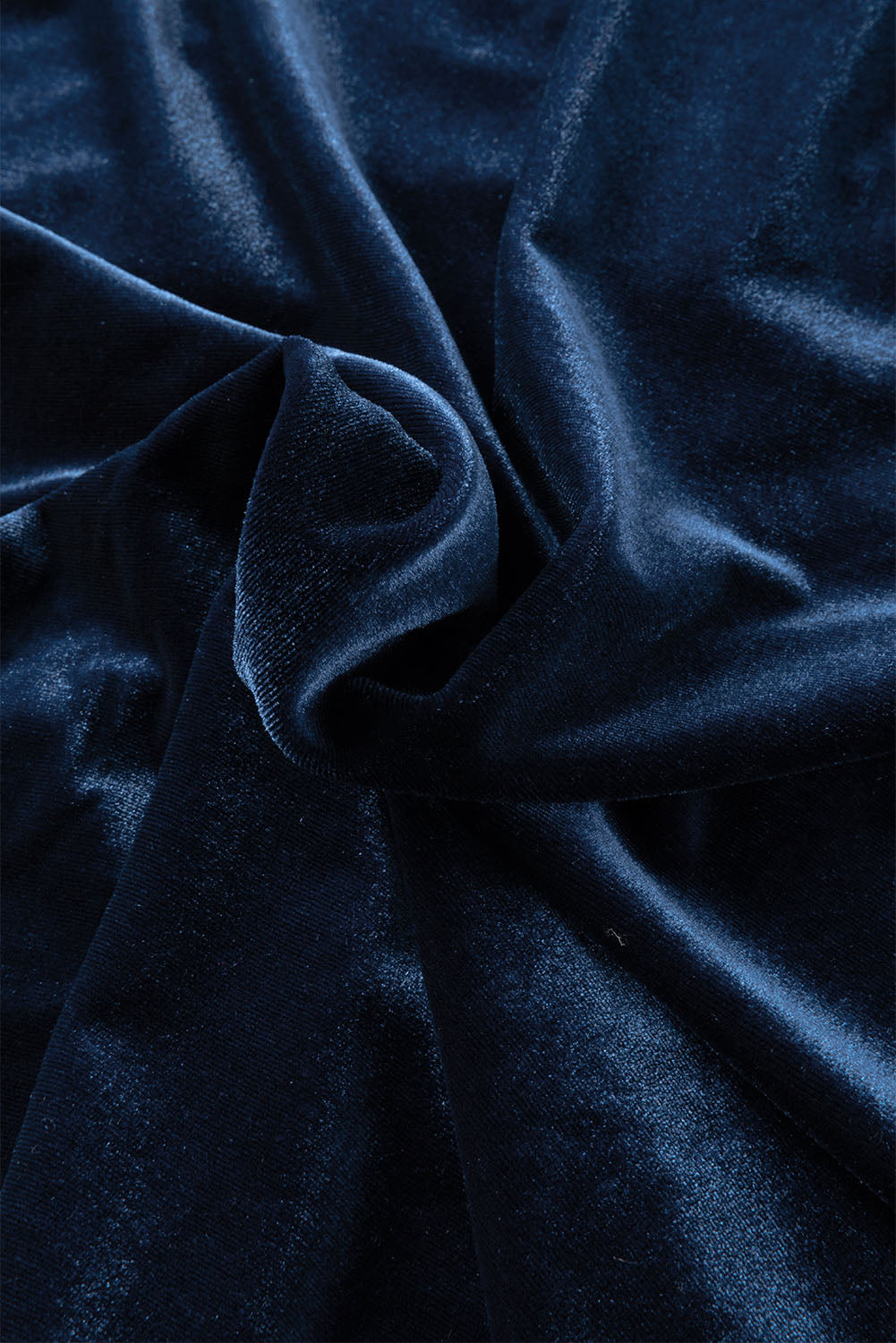 Frilled Neck Buttoned Front Velvet Top - ThingsWeUseAndLove 