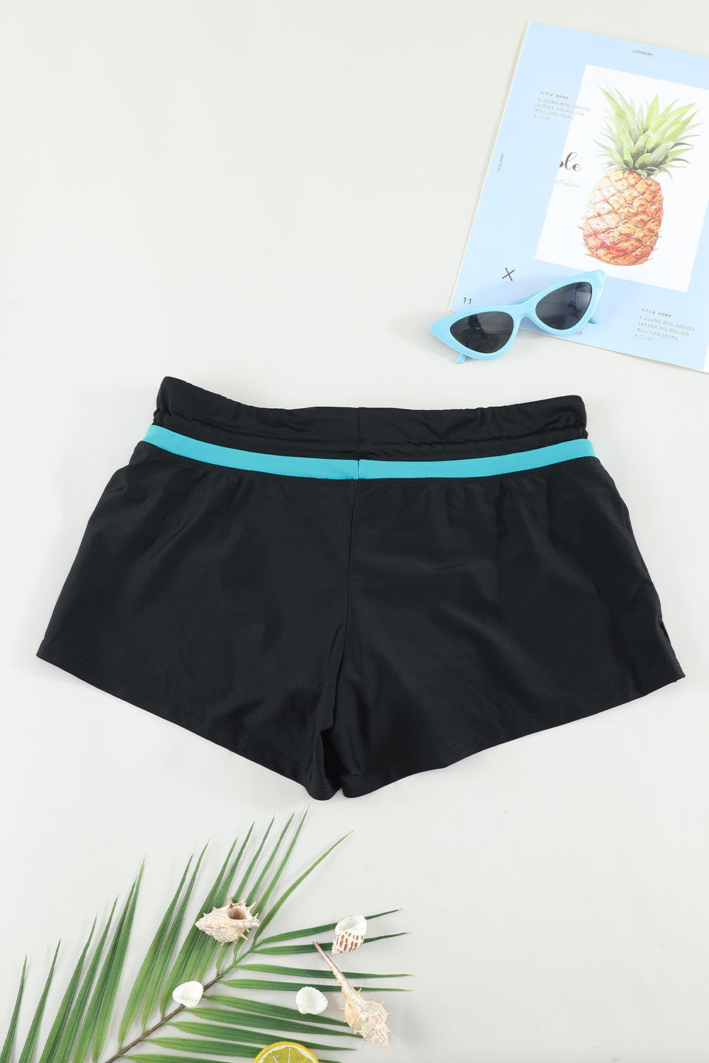 Cameron Size-Inclusive  Drawstring Swim Shorts - ThingsWeUseAndLove 