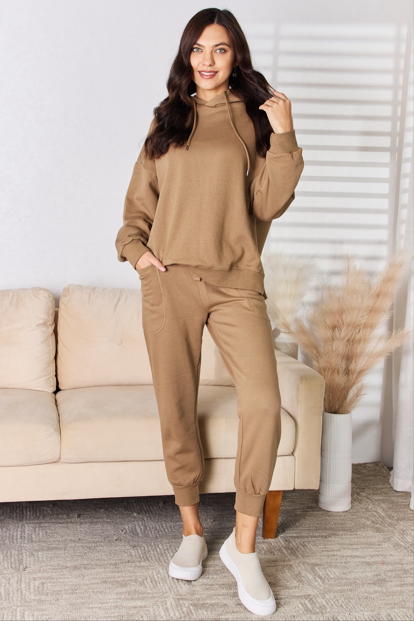 RISEN High Rise Relaxed Joggers - ThingsWeUseAndLove 