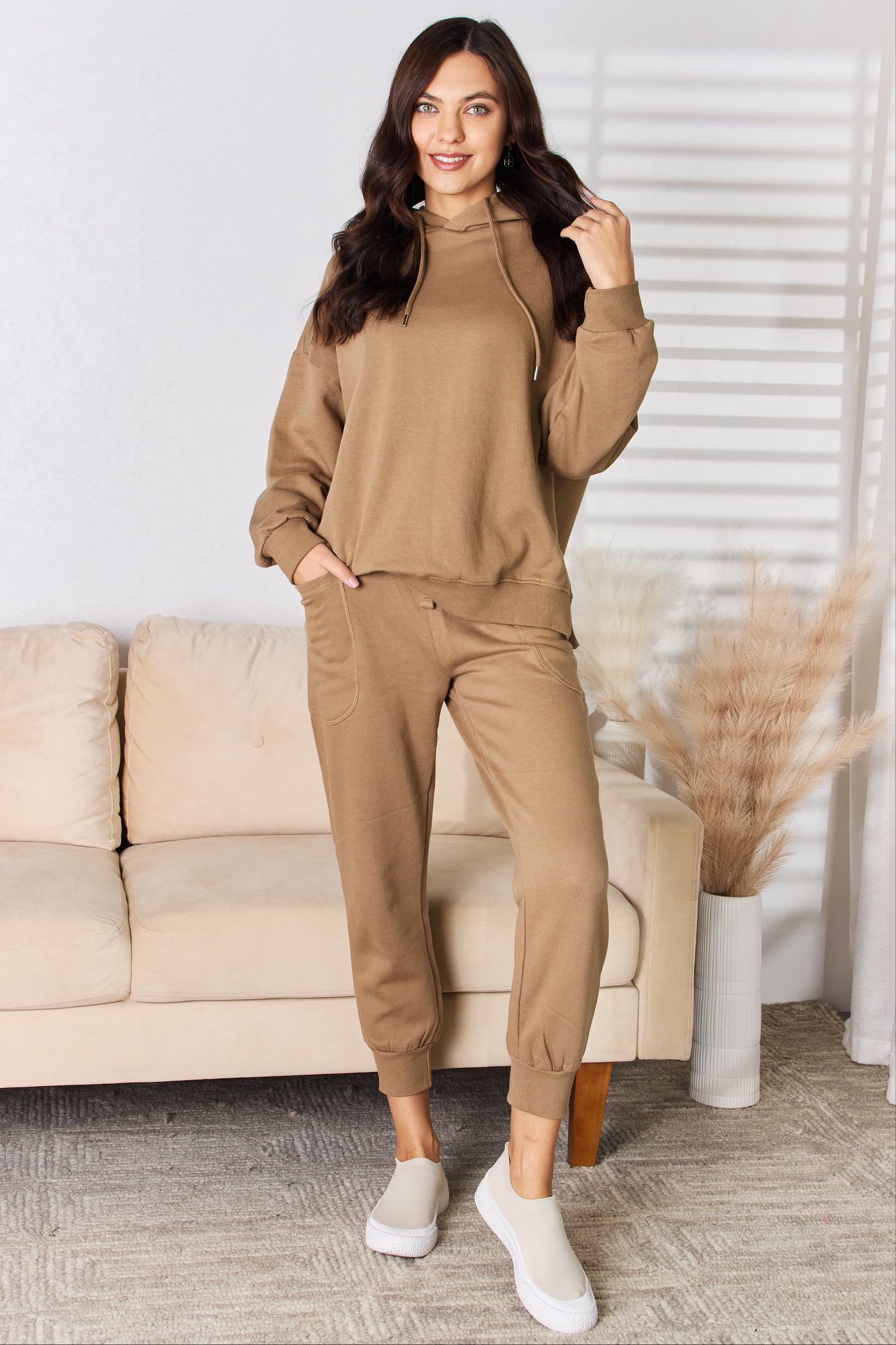 RISEN High Rise Relaxed Joggers - ThingsWeUseAndLove 