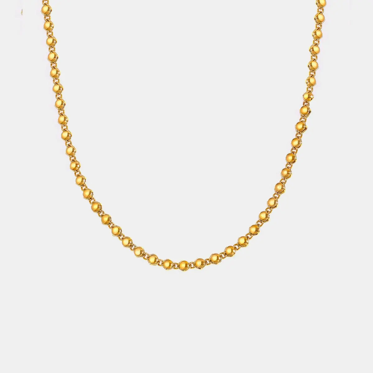 18K Gold-Plated Copper Necklace - ThingsWeUseAndLove Gold-One-Size