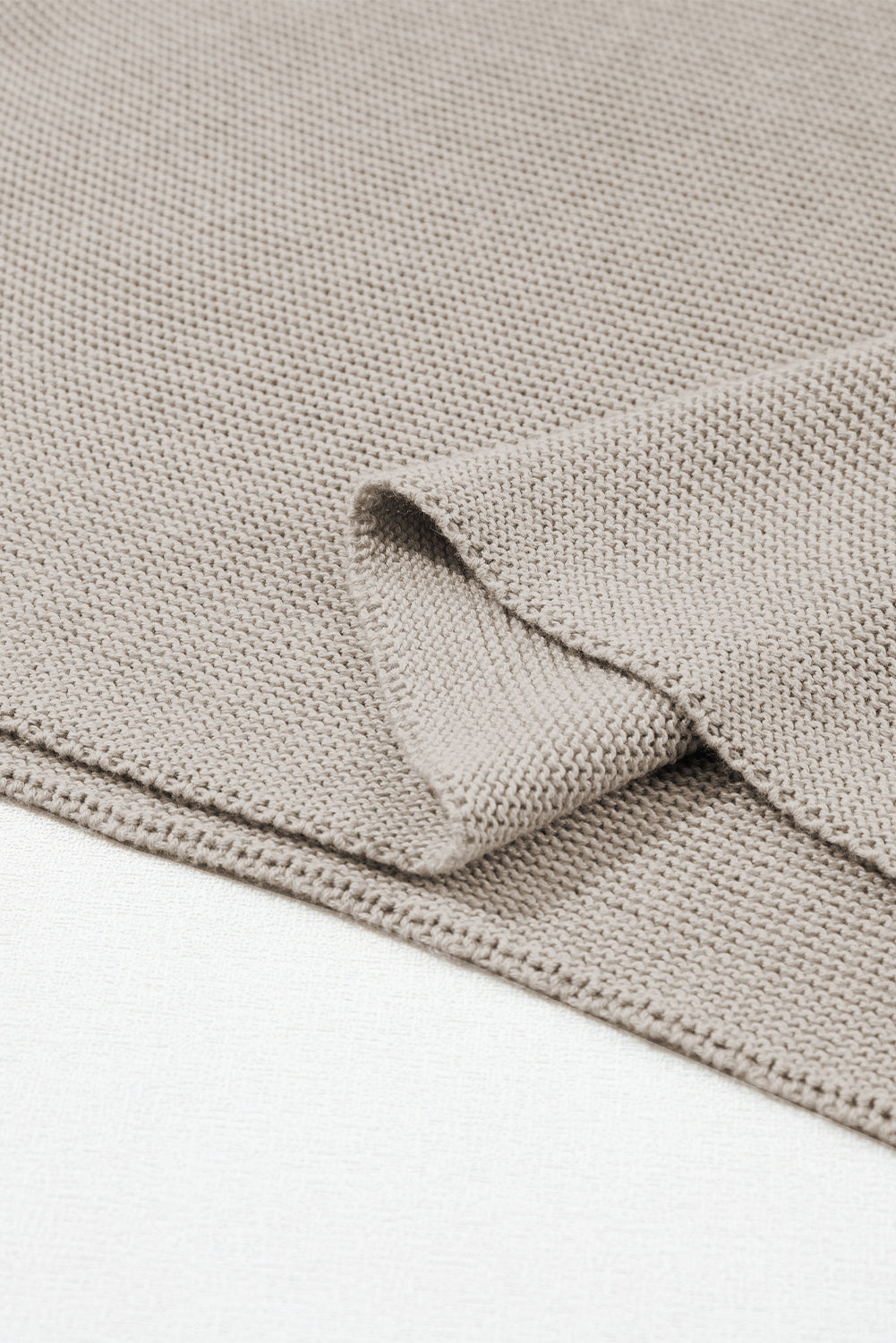 Mock Neck Short Batwing Sleeve Sweater - ThingsWeUseAndLove 