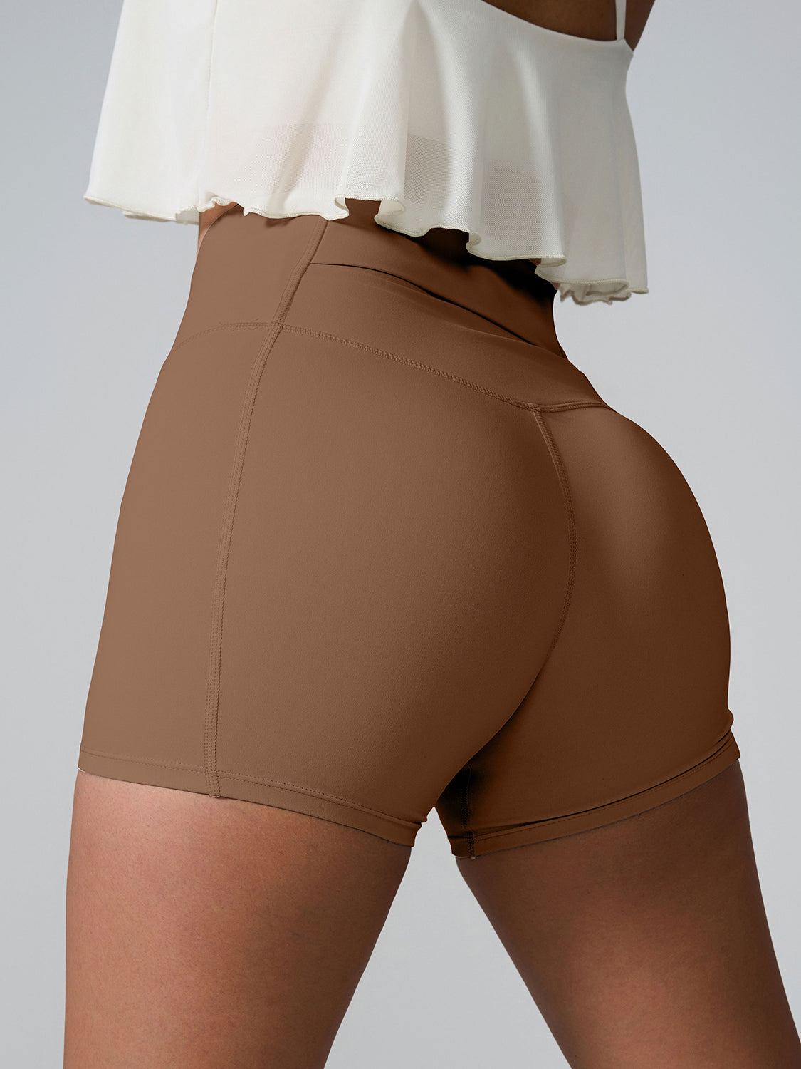 Lyla High Waist Active Shorts - ThingsWeUseAndLove 