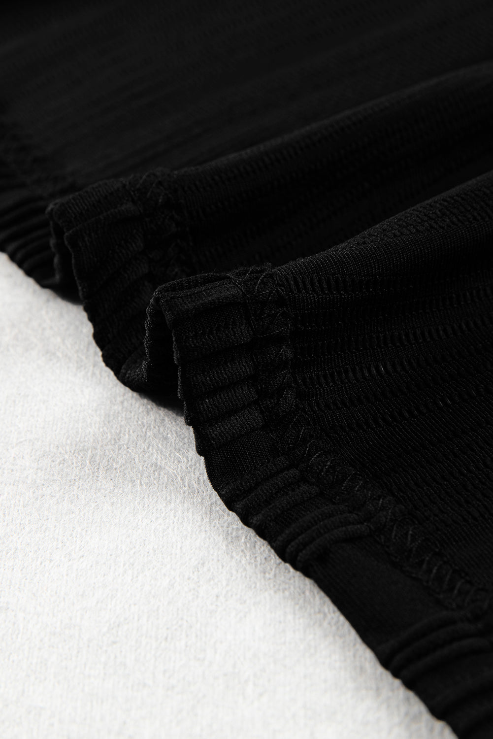 Wavy Textured Cap Sleeve Top - ThingsWeUseAndLove 