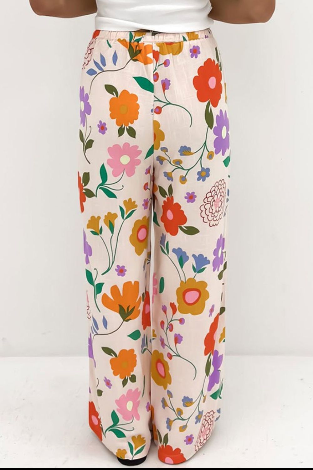 Dolly Drawstring Printed Pants with Pockets - ThingsWeUseAndLove 