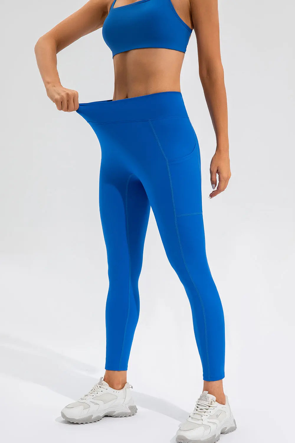 Constance High Waist Active Leggings with Pockets - ThingsWeUseAndLove 