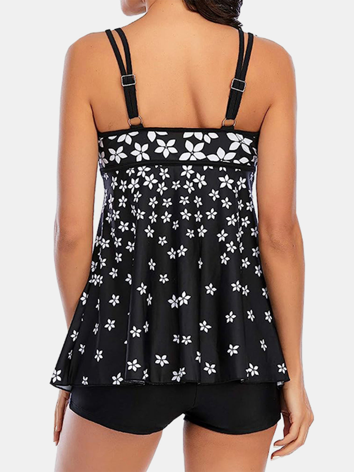 Printed Scoop Neck Two-Piece Swim Set - ThingsWeUseAndLove 