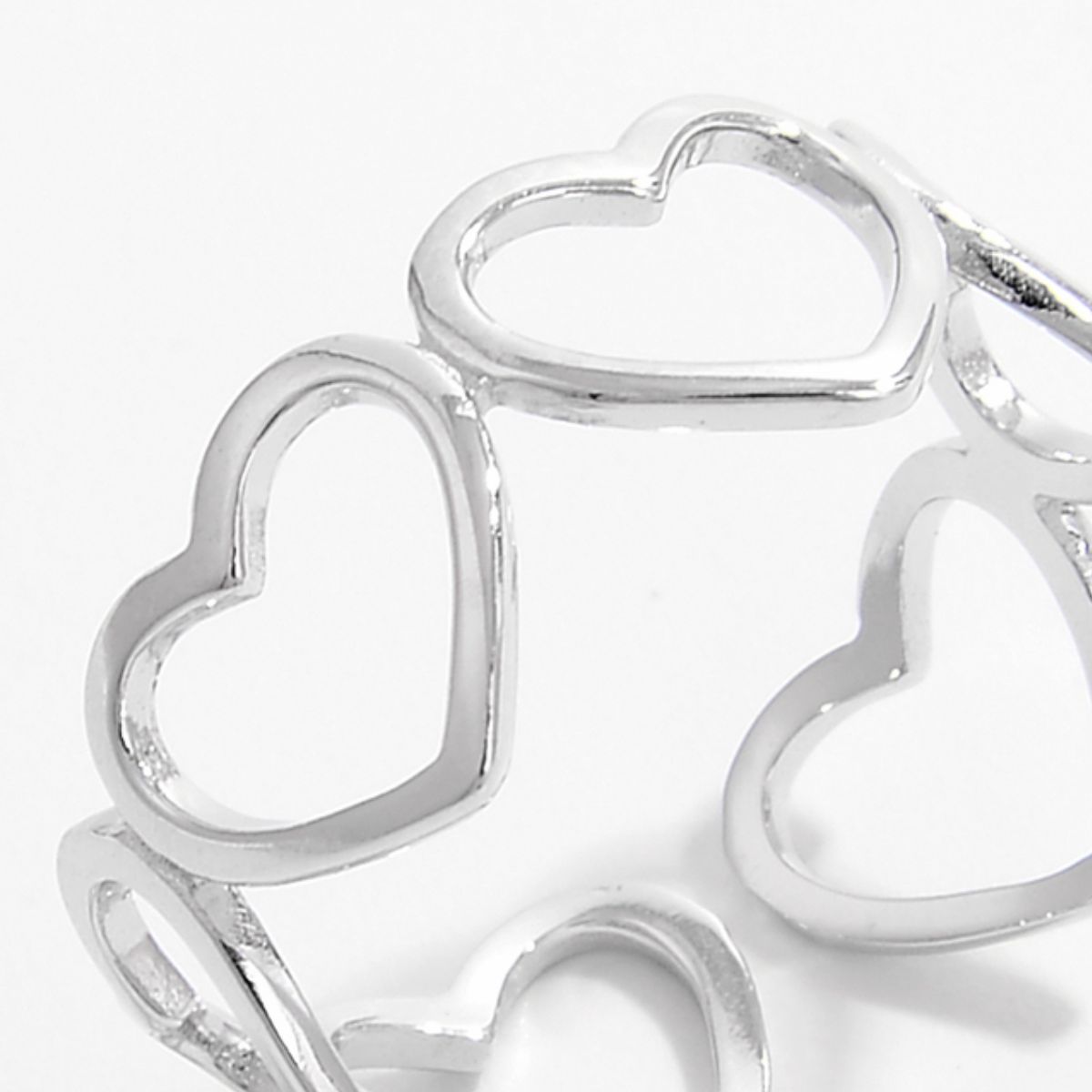 Sterling Silver Heart Ring - ThingsWeUseAndLove 