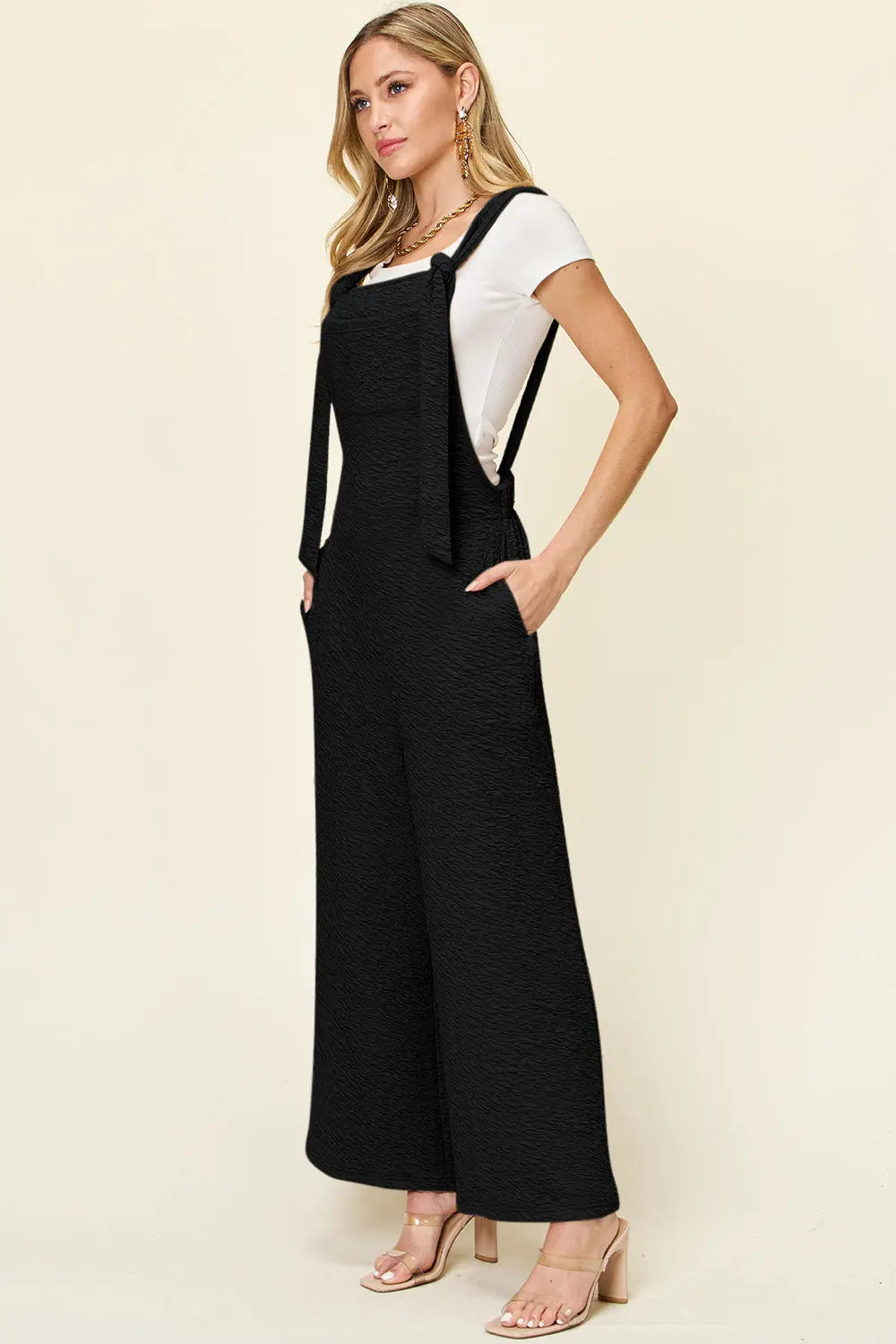 Size Inclusive Sleeveless Wide Leg Jumpsuit - ThingsWeUseAndLove 